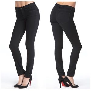4. J Brand Mid Rise Skinny Leg Jean in Shadow